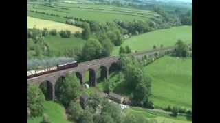 Carlisle Settle Railway  Princess Elizabeth  31 May 2008  Eden Lacy to Langwathby [upl. by Onaivlis]