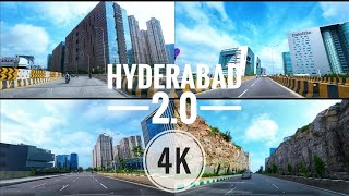 Hyderabad 20  International city  New Bharat  India  Driving  4K [upl. by Anyek]