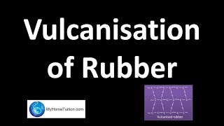 Vulcanisation of Rubber  Polymers  Class 12 Chemistry Chapter 15  CBSE 202425 [upl. by Neerehs479]