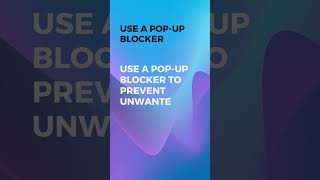 Use a PopUp Blocker [upl. by Biernat]