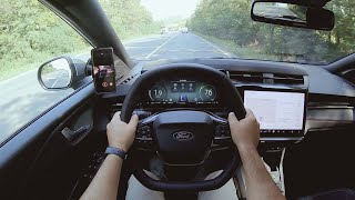 New Ford Puma 2024 Facelift Hybrid STLine X POV Test Drive [upl. by Eanal]