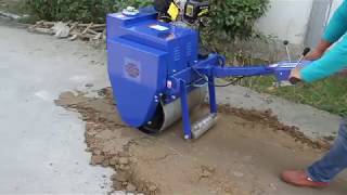 Single Drum Hand Roller Compactor [upl. by Downes278]