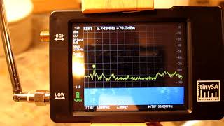 563c TinySA RF Sniffing Around the House for RFI [upl. by Kirre]