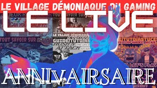 Le Live anniversaire Mercredi 3010 Le Dai raconteJVcinélittérateur halloween😃🕹️🎥🎃📖retrogaming [upl. by Anaicilef470]