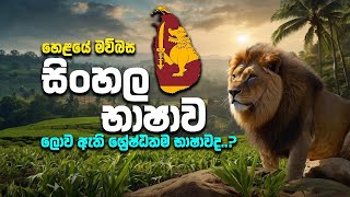 සිංහල භාෂාවේ අතීතය සහ වැදගත්කම 🇱🇰❤  History and Importance of Sinhala Language [upl. by Zednanref558]