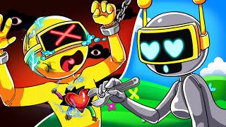 INCREDIBOX SPRUNKI  Fun Bot Stole GOLDs Heart  Incredibox Sprunki Animation [upl. by Lothar]