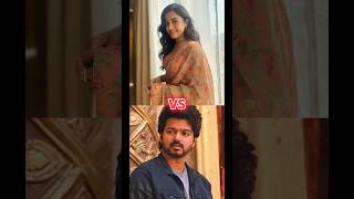 Rashmika mandanna vs Thalapathay Vijay competition 4k status 🔥shorts [upl. by Erlewine]