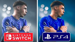 EA Sports FC 25 PS4 vs Nintendo Switch Graphics Comparison [upl. by Ottavia]