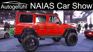 NAIAS Detroit Motor Show 2019 highlights REVIEW TOUR  Autogefühl [upl. by Nylemaj]