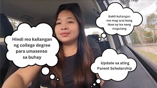 Update sa Parent Scholarship  Hindi Kailangan ng College Degree Para Umasenso  Free Online Courses [upl. by Hamford]