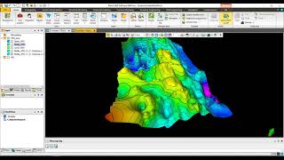 Convert Isochore Thickness map into Isopach via Petrel in very simple steps by dip angle maps [upl. by Casanova110]