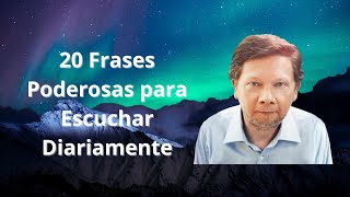 20 Frases Transformadoras de Eckhart Tolle para Encontrar la Paz en el Presente 🌿🌟 [upl. by Friend]