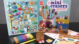 Make Your Own Mini Erasers from Klutz [upl. by Ettenirt292]