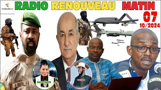 LE MATINAL DE LA RADIO RENOUVEAU FM du 07 OCTOBRE 2024 [upl. by Winola]