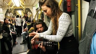 Mietta  performing on tram 96 for Tram Sessions  Melbourne 2014 [upl. by Nwahsal36]