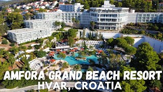 Amfora Hvar Grand Beach Resort Croatia [upl. by Odnolor365]