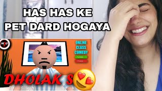 MAKE JOKE OF MJO  DHOLAK SIR ONLINE REACTION [upl. by Azila]