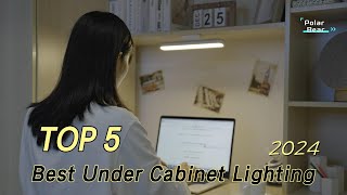 TOP 5 Best Under Cabinet Lighting for Kitchen 2024 [upl. by Gross535]