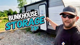 Coleman 17B Transformation How To MAXIMIZE Storage Under Your RV Bunks [upl. by Holmun]