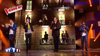 The Voice 2013│Yoann Emmanuel Baptiste amp Garou  Dancing in the Street Bowie amp Jagger│Prime 4 [upl. by Akimak]