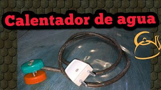 Como hacer un calentador de agua  calentador eléctrico fácil y rápido [upl. by Ulla806]