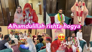 Alhamdulillah rishta hogya  Sitara Yaseen new vlog [upl. by Almita]