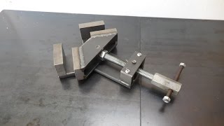 morsa angolare fai da te homemade angle clamp [upl. by Elocel]