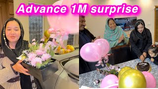 Advance 1M surprise from Dubai 😍 Sitara Yaseen vlog [upl. by Wera]