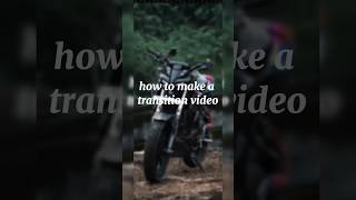 How to make a transition video ✌️✅ Alight motion 💯 shorts youtubeshorts rtr videoediting [upl. by Rumpf592]