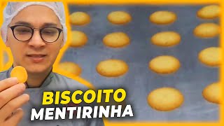 BISCOITO MENTIRINHA  Uma Delícia Com Um Cafézinho  Ewerton Santana [upl. by Elleinnad481]