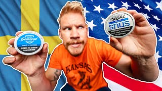 Swedish Snus VS American Snus WHO WINS [upl. by Topliffe]