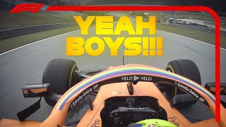 Lando Norris Final Laps  2020 Styrian Grand Prix [upl. by Airec]