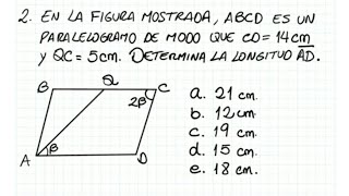 03 Ejercicios Resueltos ♨️ CUADRILÁTEROS  GEOMETRÍA  Nivel Pre  Secundaria  UNMSM [upl. by Peale]