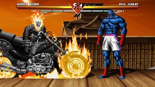 GHOST RIDER vs EVIL SAGAT  The most epic fight ever made❗🔥 [upl. by Marino184]