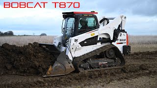 Bobcat T870 compact tracked loader [upl. by Ahtilat]