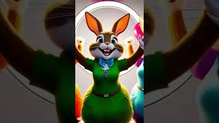 Cute Bunny dancing🐇💞 rabbit shorts bunny cute 5 [upl. by Suiramed]