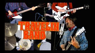 Travelin Band  CCR Studio Cover  Vocals Guitar Bass Drums and Sax [upl. by Rehportsirhc104]