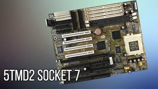 Chaintech 5TDM2 M101 Socket 7  краткое знакомство [upl. by Geirk]