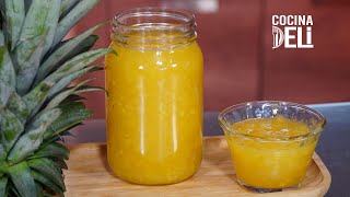 La Mejor Receta de Mermelada de Piña  Cocina Deli [upl. by Maggs]