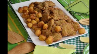 Kroketi recept pohane bukovače i umaci [upl. by Kylila]