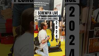 SCREWFIX LIVE plunger challenge 2024 [upl. by Buatti]