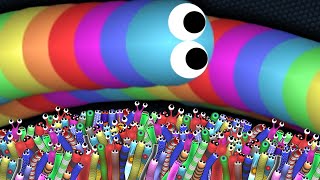 Slitherio AI 200076 Score Epic Slitherio Gameplay 219 [upl. by Yerfej846]