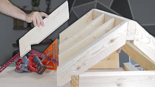 Most people don’t know this How to cut the perfect rafter the ultimate guide [upl. by Neddy]