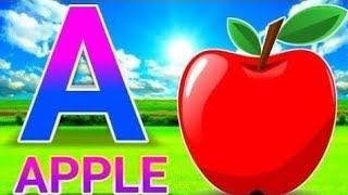 A For AppleB For BallC For CatEnglish Alphabet For KidsPhonics AbcdA For Apple New Video4292 [upl. by Susejedairam674]