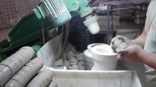 Bone china making process [upl. by Etrem]