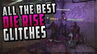 Black Ops 2  All The Best Die Rise Glitches  COD BO2 Die Rise Zombies Glitches 2018 After Patch [upl. by Corwun]