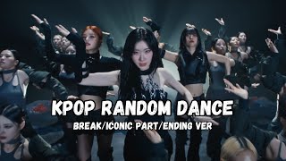 MIRRORED KPOP RANDOM DANCE BREAKICONIC PARTENDING VER [upl. by Voe]