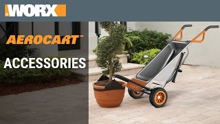 How to Use Accessories with the WORX Aerocart [upl. by Notyalc]