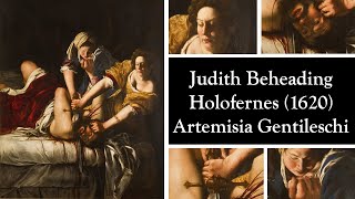 Judith Beheading Holofernes c 1620 by Artemisia Gentileschi [upl. by Amitaf]