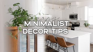 13 COZY MINIMALIST HOME DECOR TIPS 🕯  How To Make Your Home Cozy But Not Cluttered [upl. by Isus525]